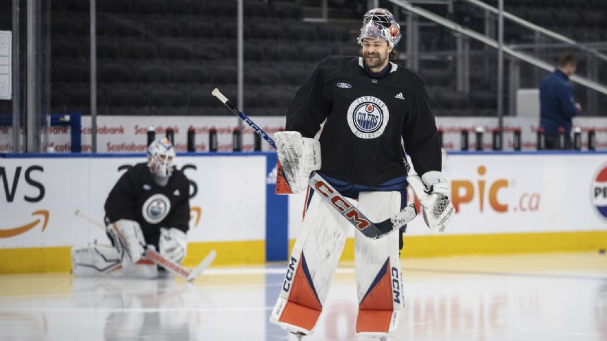 Oilers goalie Stuart Skinner has done his job so far in the Stanley Cup Final, needs more help