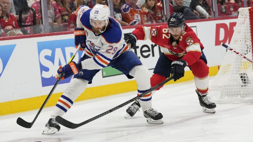 Oilers' Draisaitl avoids suspension, Panthers' Barkov could play in Stanley Cup Final Game 3