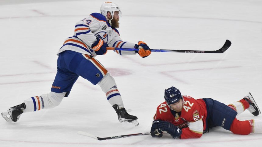 Oilers' high-powered offense held in check again, and they head home in 0-2 series hole in Cup final