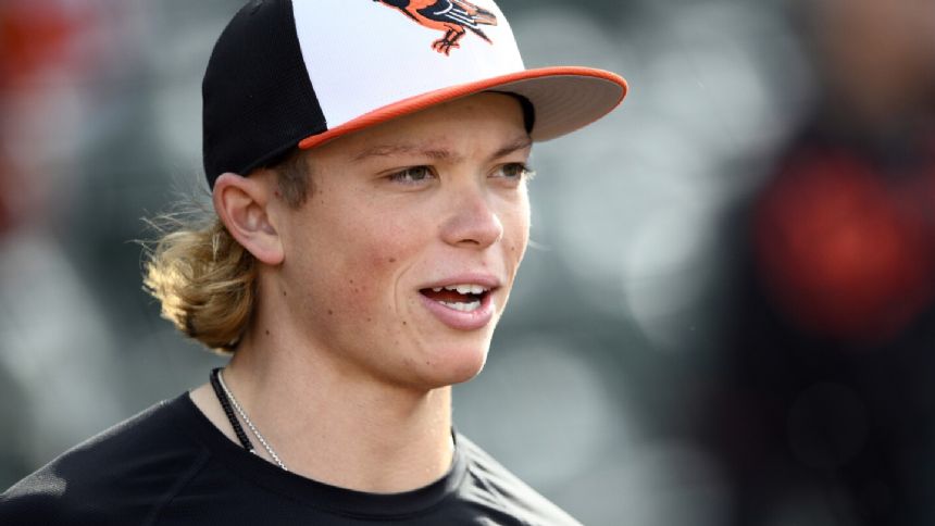 Orioles recall top-ranked prospect Jackson Holliday for his 2nd shot at the major leagues