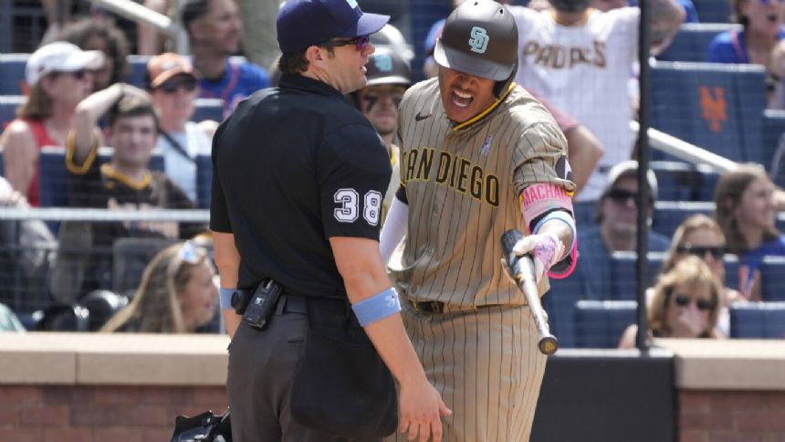 Padres' Manny Machado and manager Mike Shildt ejected during game against Mets