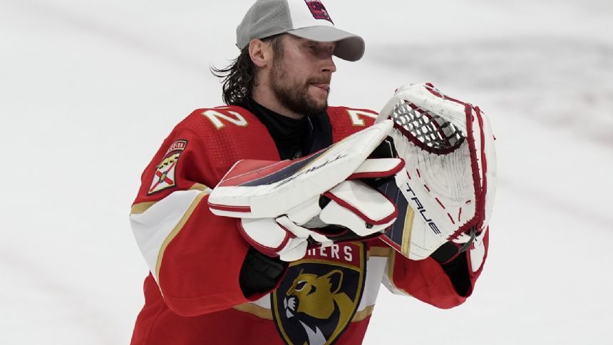 Panthers goalie Sergei Bobrovsky isn't slowing down at age 35. And the Stanley Cup Final awaits