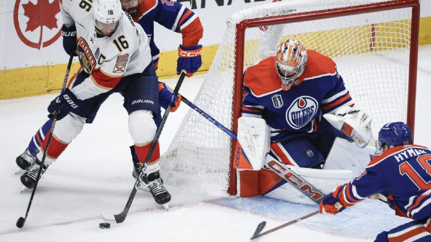 Panthers ready for their 2nd chance at clinching Cup, while Oilers seeking to force Game 6