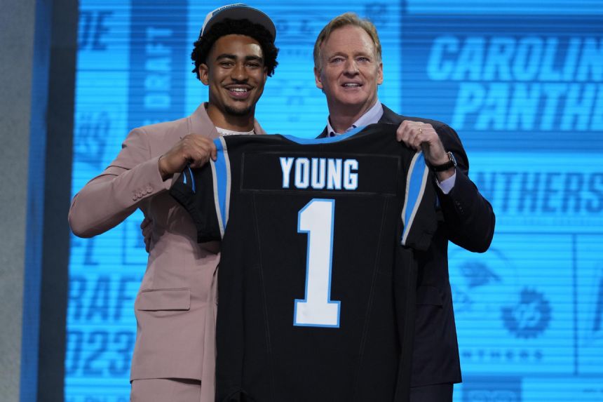 Panthers take Bryce Young at No. 1 overall in NFL draft Thursday