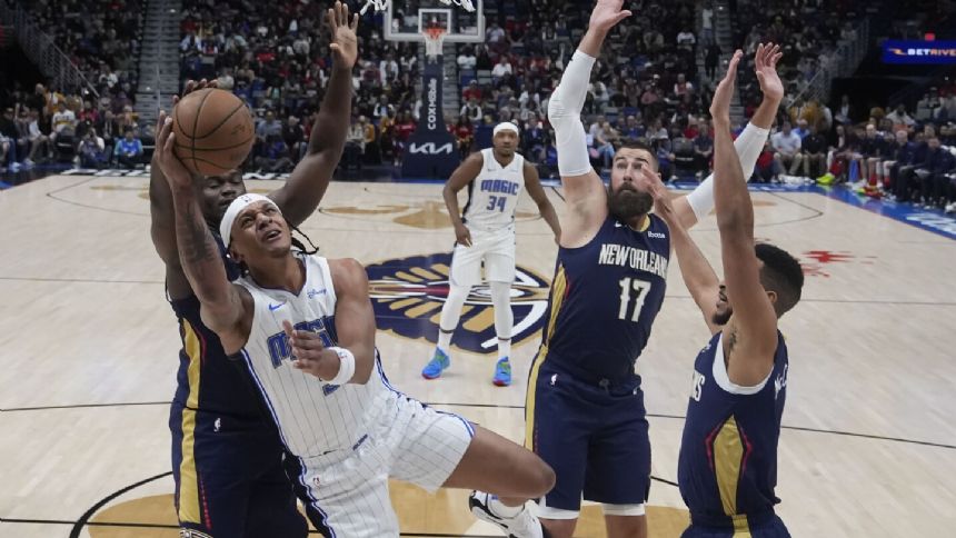 Paolo Banchero scores 32, Magic beat Pelicans 117-108