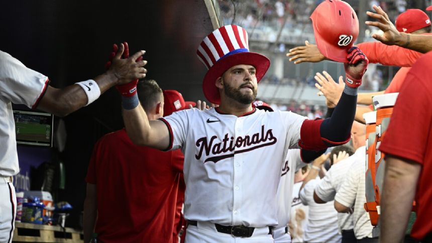 Patrick Corbin works 6 sharp innings, Juan Yepez hits 3-run homer as Nationals beat Reds 8-5