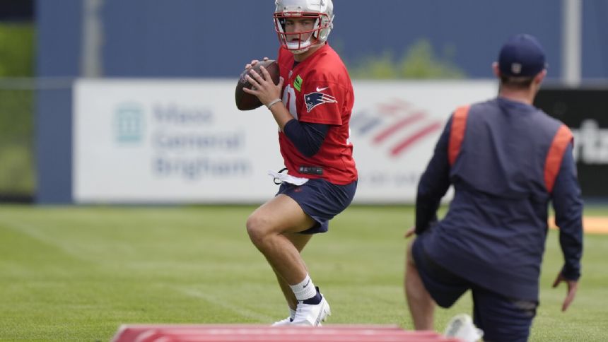 Patriots sign 1st-round draft pick, QB Drake Maye, to contract