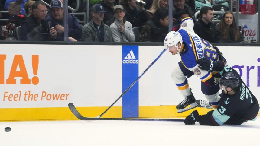 Pavel Buchnevich Scores Twice And Blues Rally For 4-3 Overtime Win Over ...