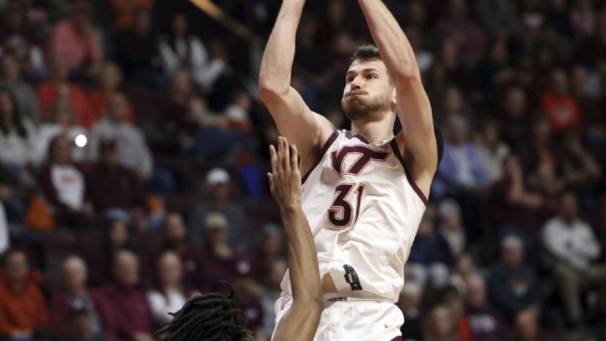 Pedulla scores 28, Virginia Tech closes regular season with 82-76 win over Notre Dame