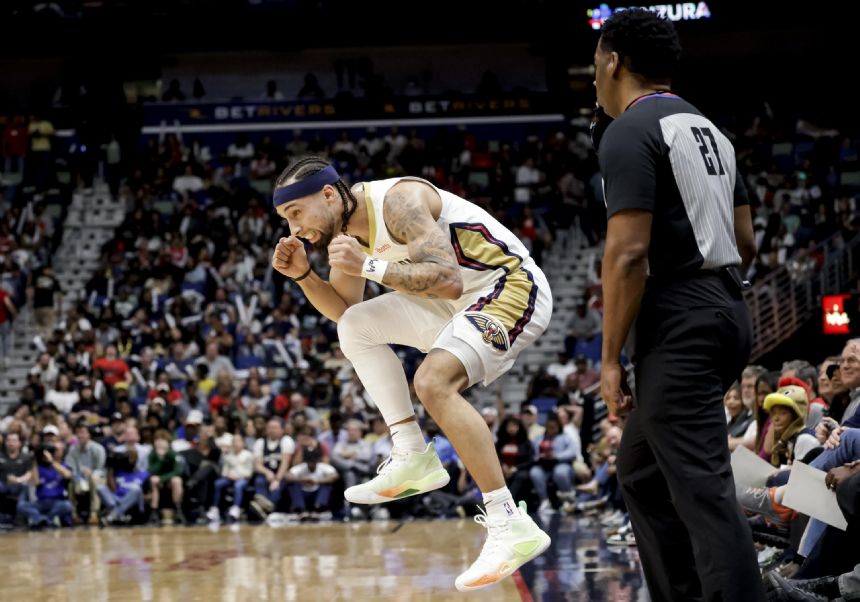 Pelicans' Alvarado out 3 weeks, Nance out 2 weeks