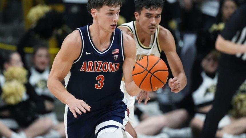 Pelle Larsson putting his body on the line every game for No. 5 Arizona