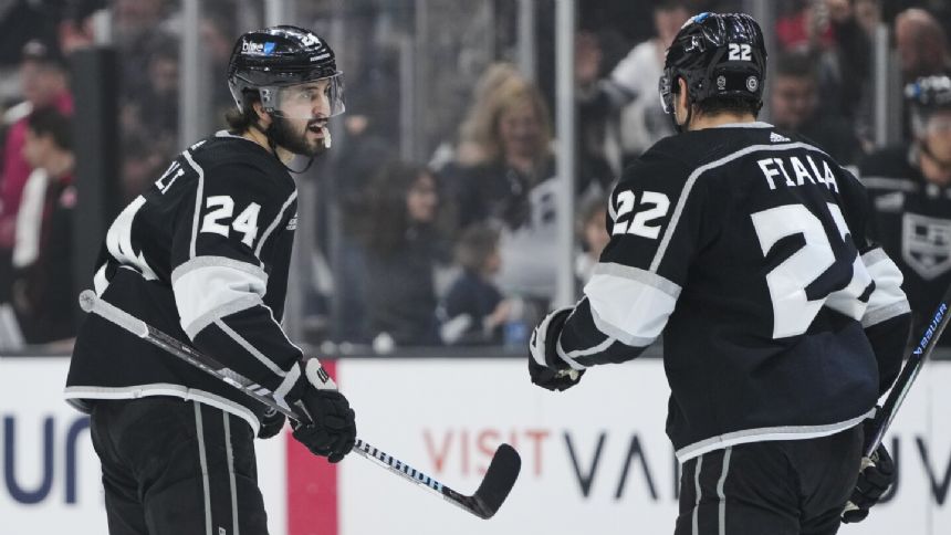 Phillip Danault gets hat trick to help Kings thump Daws, Devils with 5-1 win