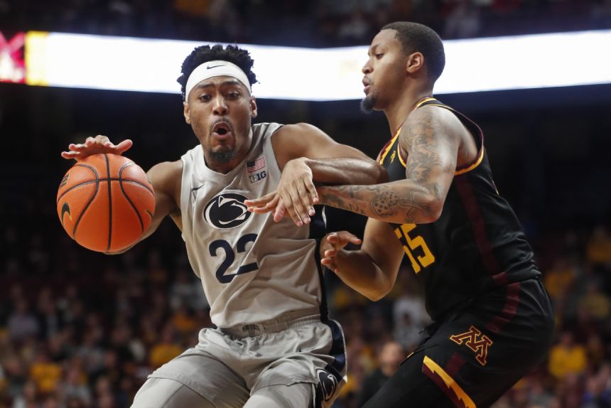 Pickett scores 32, Penn St. extends Minnesota's skid, 76-69