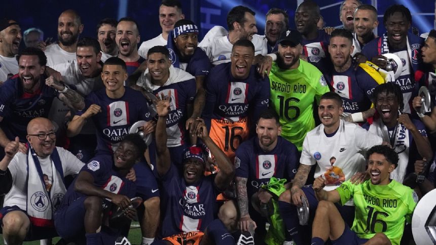 PSG will start its French title defense with a home game against Lorient