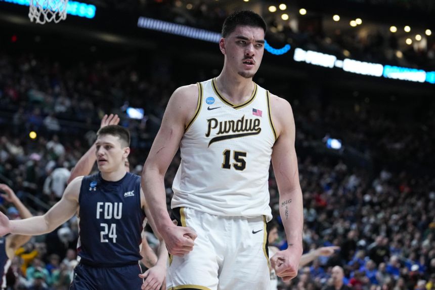 Purdue's Zach Edey named AP men's player of the year