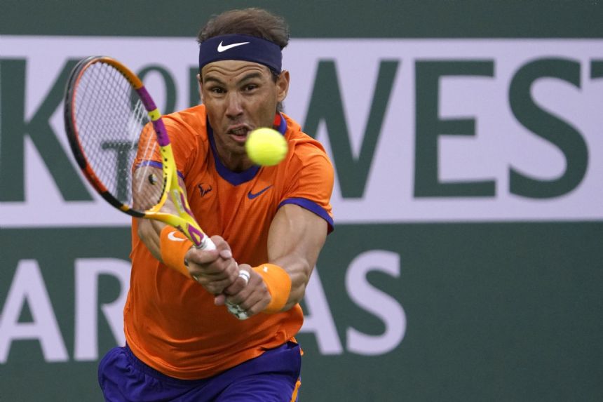 Rafael Nadal out of Indian Wells; last played in Australia