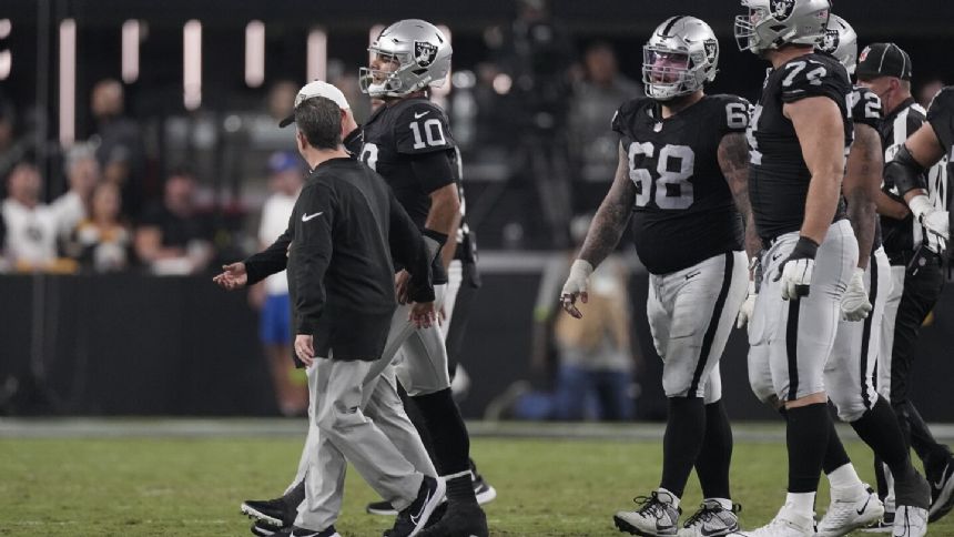 NFL rushing champ Josh Jacobs and new QB Jimmy Garoppolo ready to lead  Raiders