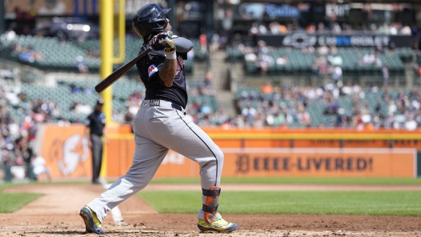 Ramirez hits 243rd homer for Cleveland, passes Albert Belle as Guardians beat Tigers 5-0