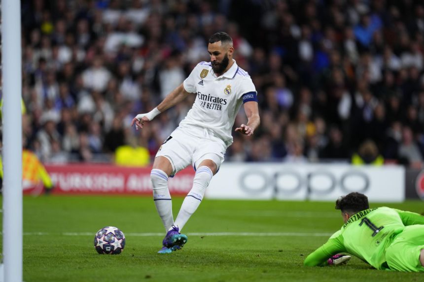 Real Madrid beats Chelsea 2-0 in Champions League quarters