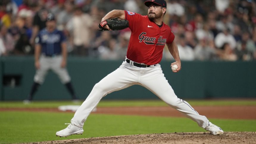 Reliever Matt Moore claimed by Marlins off waivers from Guardians