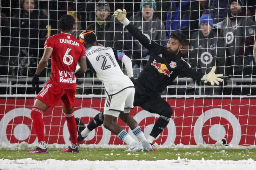 Reyes helps Red Bulls earn 1-1 draw with Minnesota United