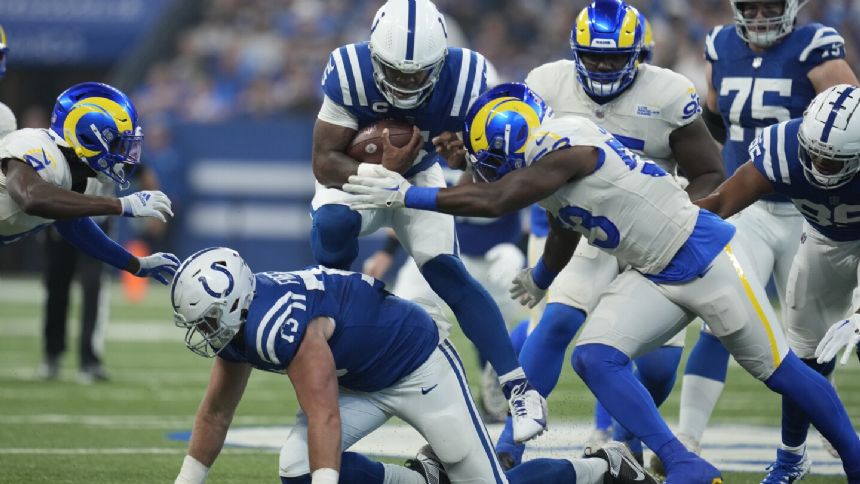 Richardson takes significant step forward in Colts' 29-23 OT loss to Rams -  The San Diego Union-Tribune