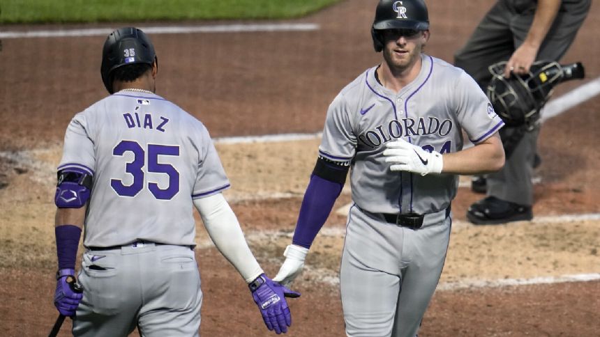 Rockies lead from start to finish for the first time this year in 3-2 victory over skidding Pirates