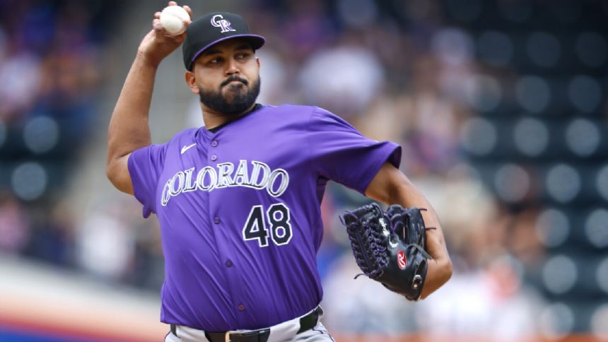 Rockies' German Marquez returns to IL after first start since Tommy John surgery