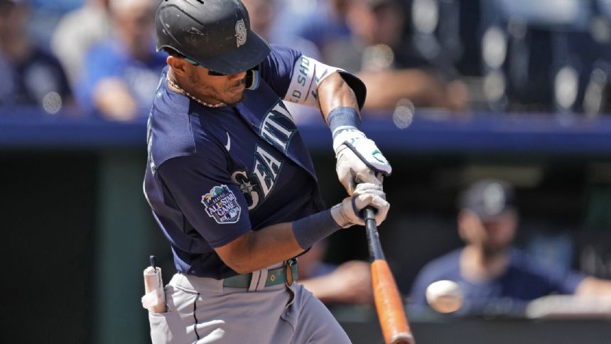 Rodriguez homers among career-best 5 hits, powers Mariners past Royals 6-4