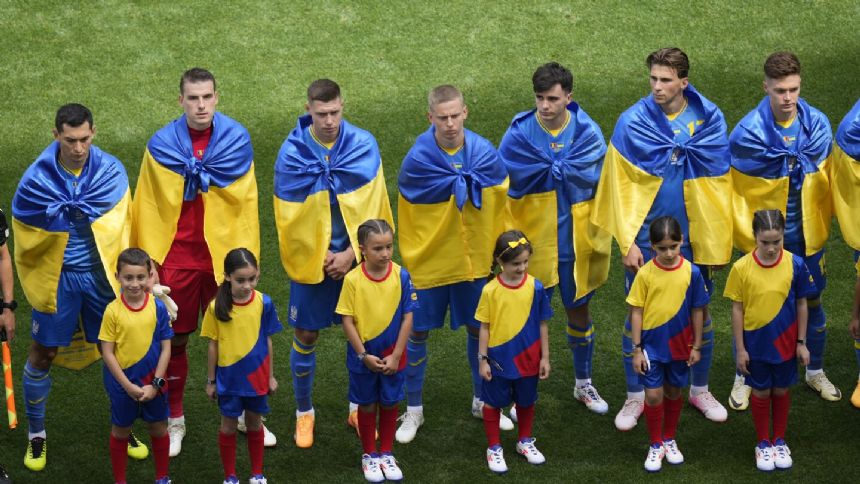 Romania beats war-torn Ukraine 3-0 at Euro 2024 for 1st win at major tournament for 24 years