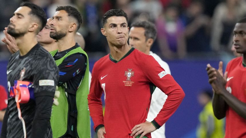 Ronaldo comforts disconsolate Pepe as Portugal's veterans make cruel exit at Euro 2024