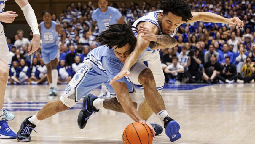 Ryan, No. 7 North Carolina turn back No. 9 Duke 84-79 to claim outright ACC regular-season crown