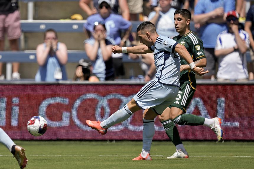 Salloi sparks Sporting KC to 4-1 victory over Timbers