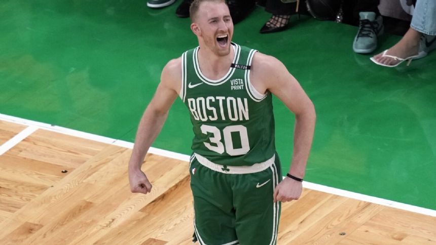 Sam Hauser agrees to four-year, $45 million extension with Celtics, AP source says