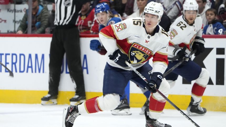 Sam Reinhart scores 3 more goals as the streaking Florida Panthers beat ...