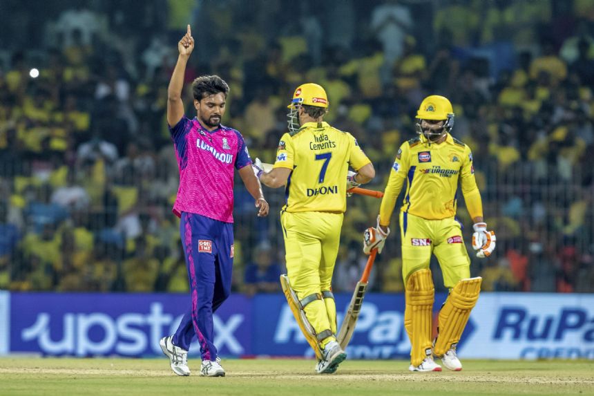 Sandeep Sharma holds nerve as Royals beat Super Kings in IPL