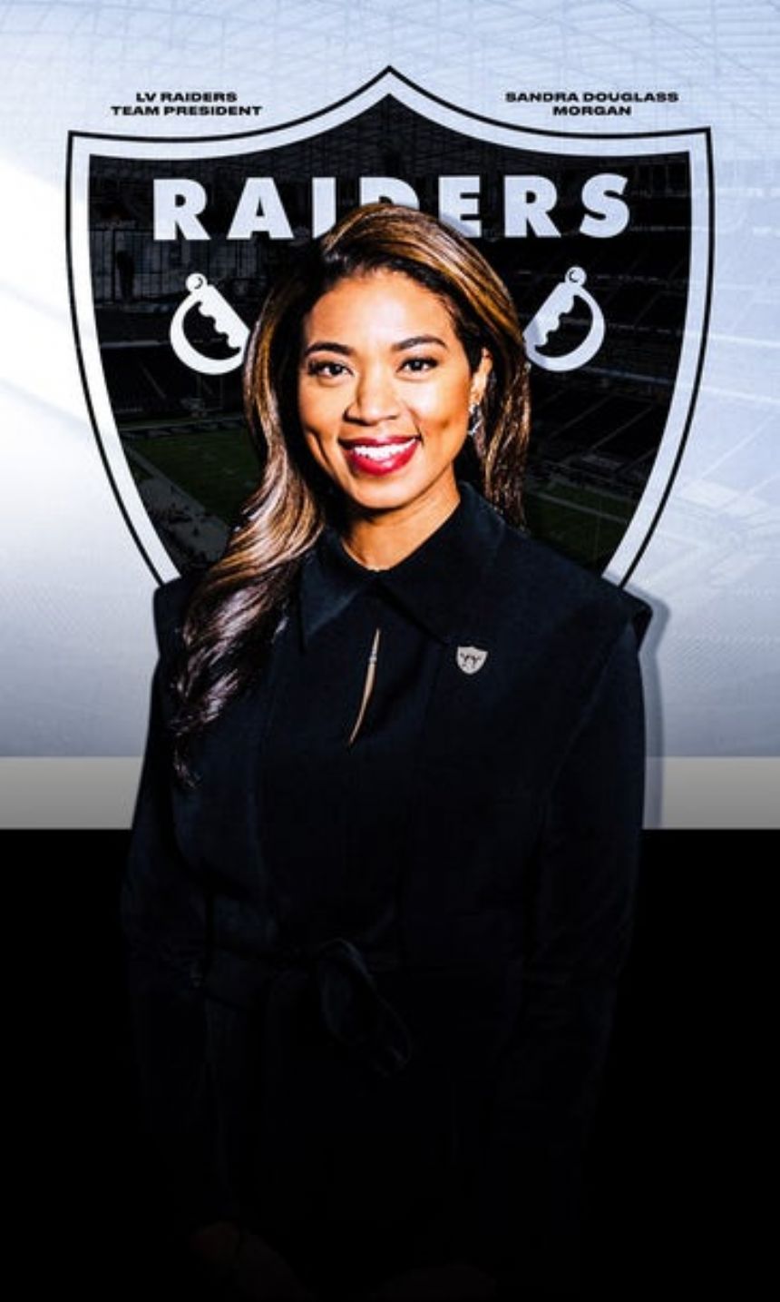 Sandra Douglass Morgan takes over as Raiders president - Thursday, July