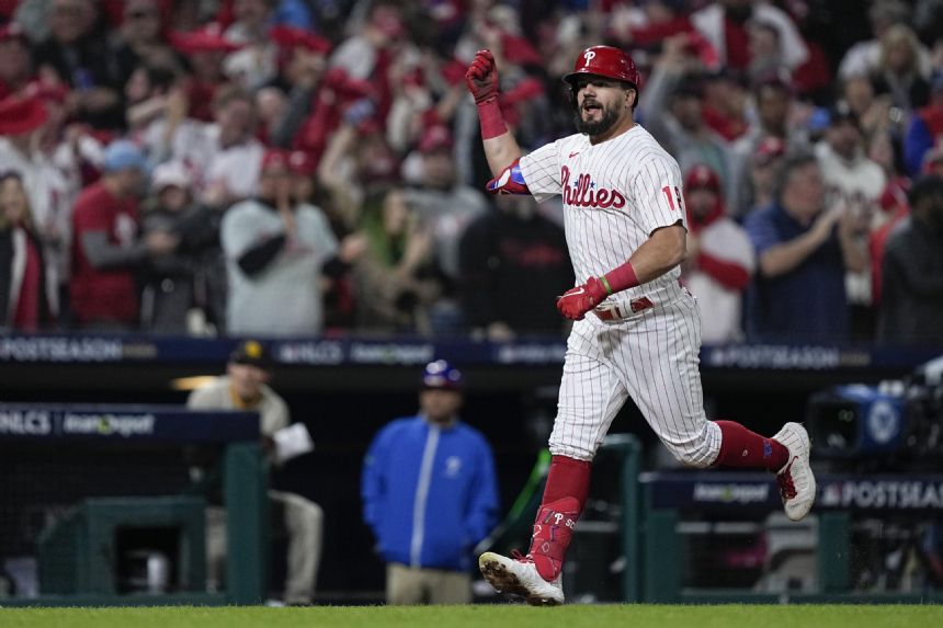 Schwarber Powers Phillies In Postseason With Mythical Homers ...