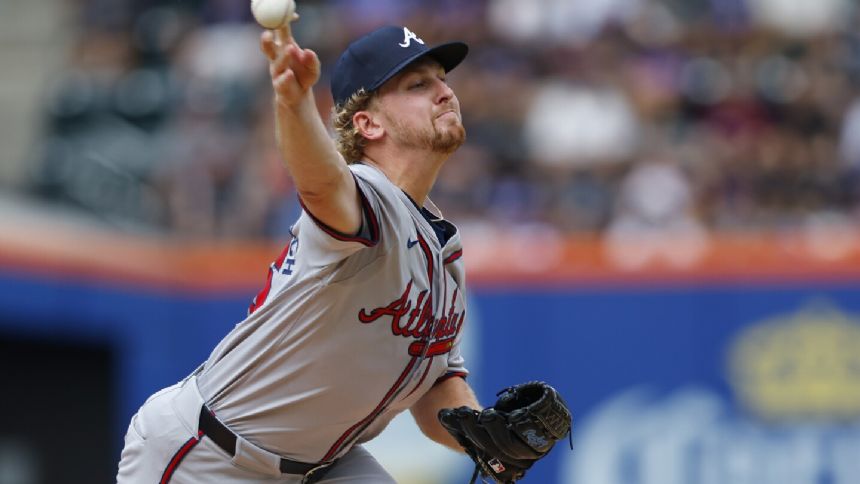 Schwellenbach strikes out 11 and Braves hit 3 homers to snap 6-game skid with 4-0 win over Mets