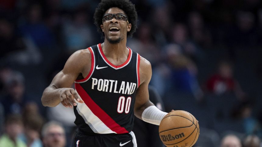 Scoot Henderson outduels Brandon Miller as Trail Blazers beat Hornets 89-86 to snap 10-game skid