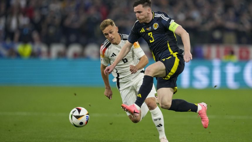 Scotland hoping to reach knockout stage for 1st time when it plays Hungary at Euro 2024