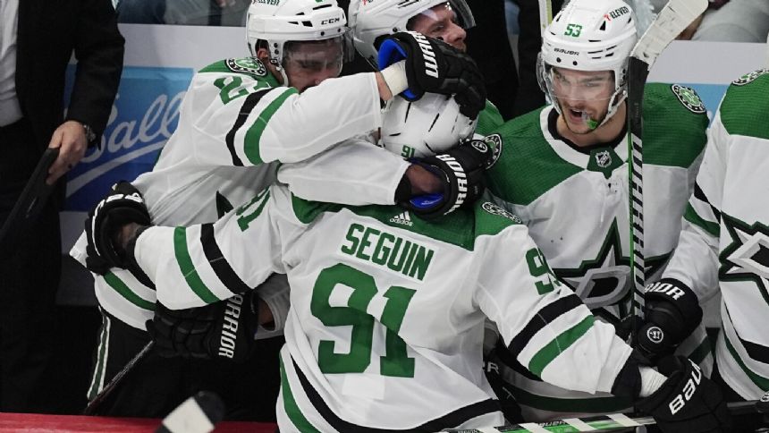 Seguin, Stankoven score two goals each to power Stars' 4-1 win over Avalanche for 2-1 series lead