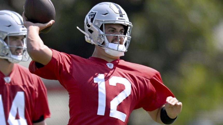 Several QB competitions going on in NFL training camps, including Raiders battle, Steelers rivalry