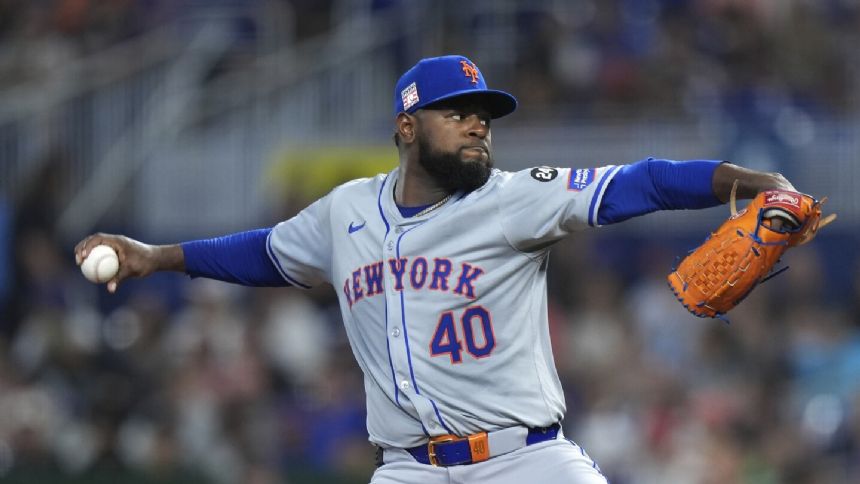 Severino combines with 3 Mets relievers on 1-0 shutout of Marlins