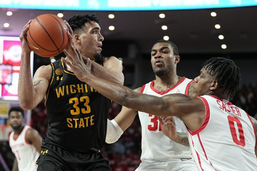 Shead, Sasser lead No. 1 Houston past Wichita State 83-66