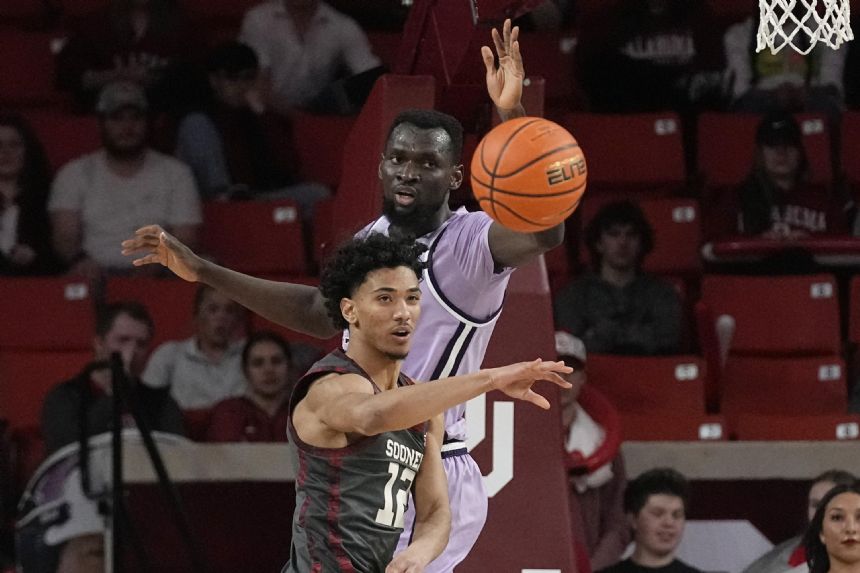 Sherfield helps Oklahoma beat No. 12 Kansas State 79-65