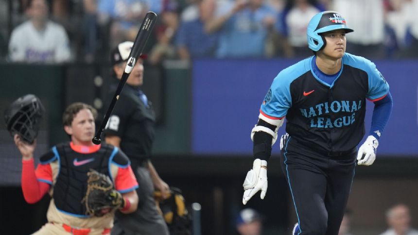 Shohei Ohtani hits 3-run homer for National League in All-Star Game