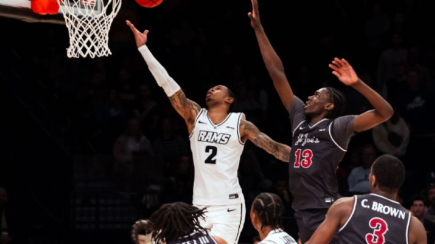 Shulga's 25 help VCU knock off Saint Joseph's 66-60 in Atlantic 10 Tournament semifinal