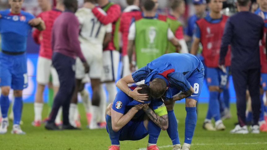Slovakia didn't take its loss to England so well at Euro 2024 as coach lashes out and captain cries