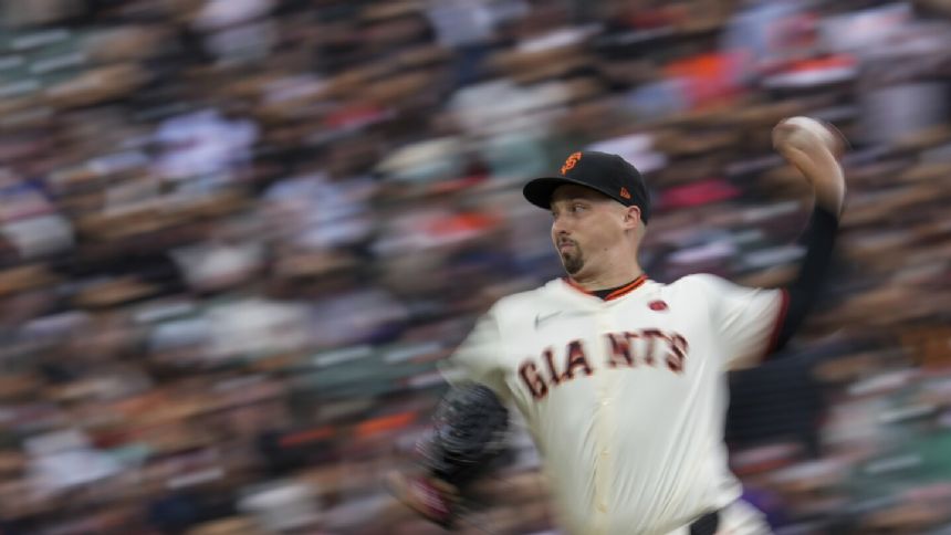 Snell strikes out career-high 15 over 6 innings, Giants beat Rockies 4-1 in doubleheader opener